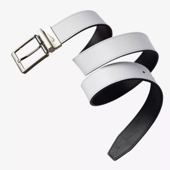 Nike black and white reversible belt Clearance